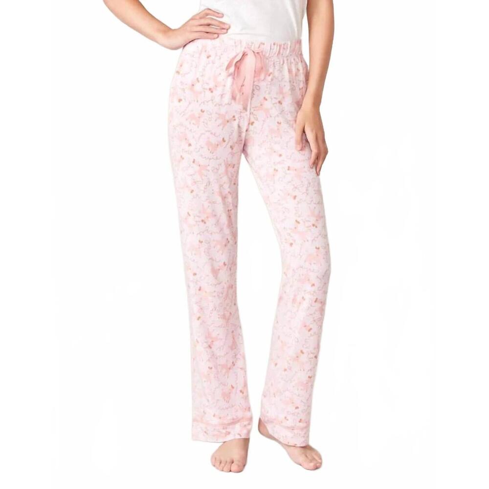 NEW SPARTINA 449 pajama pant in pink poodles